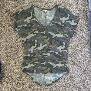 Camo top from Express